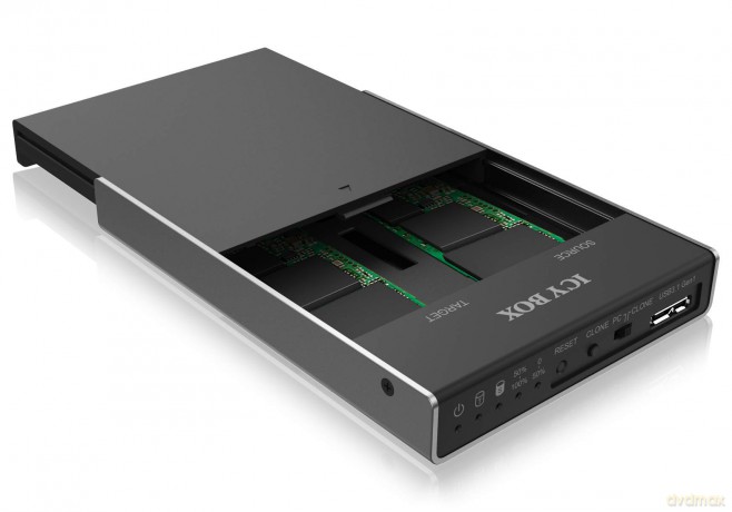 Stacja klonująca/dokująca dla M.2 SATA SSD IB-2812CL-U3