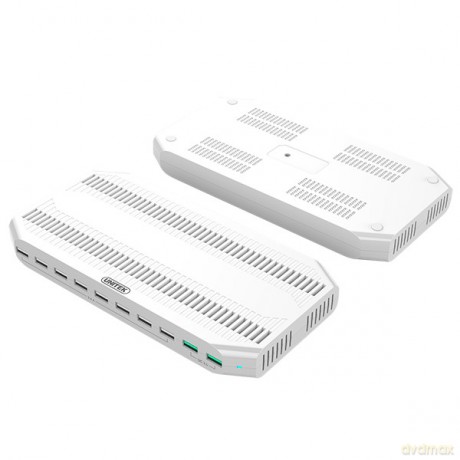 Stacja ładująca 10 x USB 160 W, QC3.0, USB-C, Y-2190