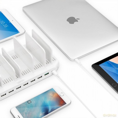 Stacja ładująca 10 x USB 160 W, QC3.0, USB-C, Y-2190