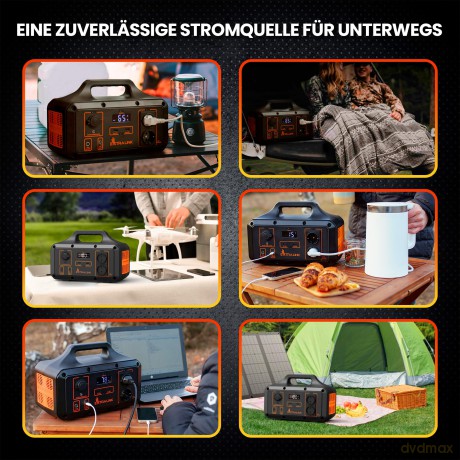 Stacja zasilania Li-ion EPS-S500S 510.6Wh