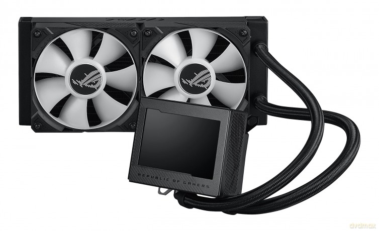 System chłodzenia ROG Ryujin III 240 3.5 LCD/2x120mm/ARGB/Czarny