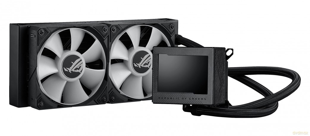System chłodzenia ROG Ryujin III 240 3.5 LCD/2x120mm/ARGB/Czarny