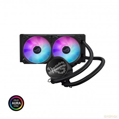 System chłodzenia ROG Ryuo III 240 LCD/2x120mm/ARGB/Czarny