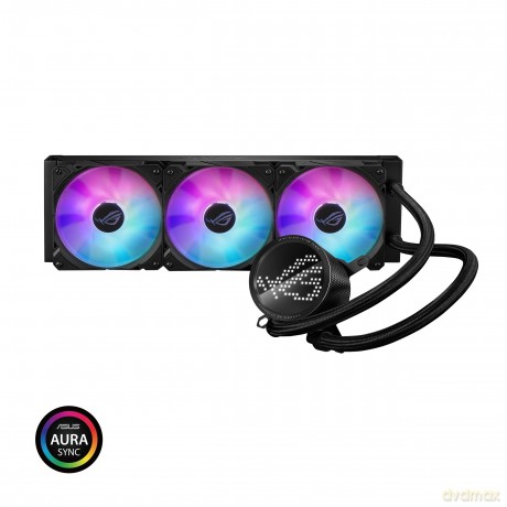 System chłodzenia ROG Ryuo III 360 LCD/3x120mm/ARGB/Czarny