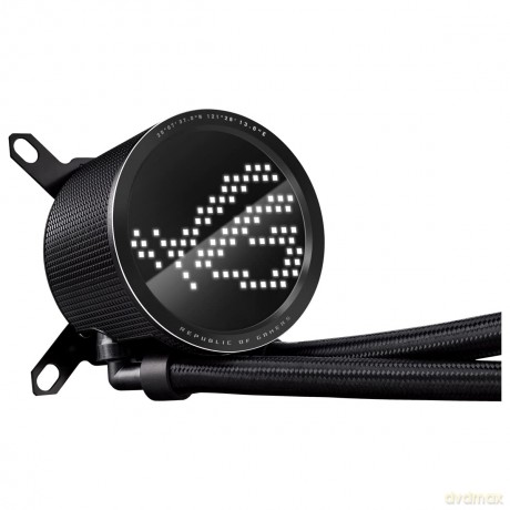 System chłodzenia ROG Ryuo III 360 LCD/3x120mm/ARGB/Czarny
