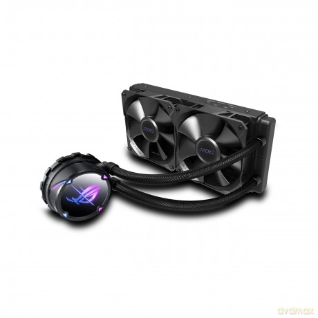 System chłodzenia ROG Strix LC II 240 LCD/2x120mm/AURA Sync/Czarny