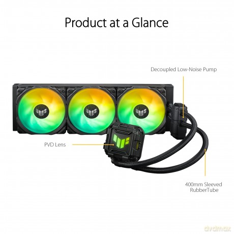 System chłodzenia TUF GAMING LC II 360 ARGB 3x120mm