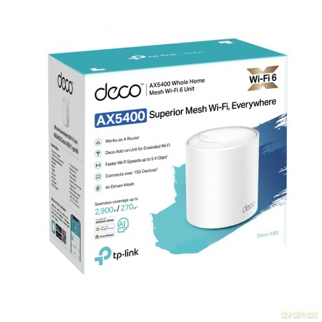 System Wi-Fi Deco X60(3-pak) AX5400