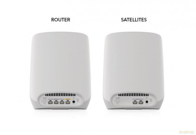 System WiFi 6 Orbi RBK763S AX5400 3-pak