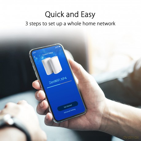 System WiFi 6 ZenWiFi XP4 AX1800 1-pack biały