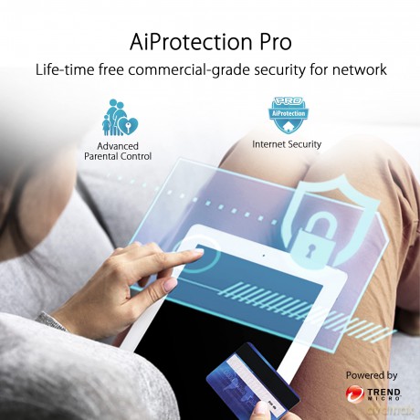 System WiFi 6 ZenWiFi XP4 AX1800 2-pack biały