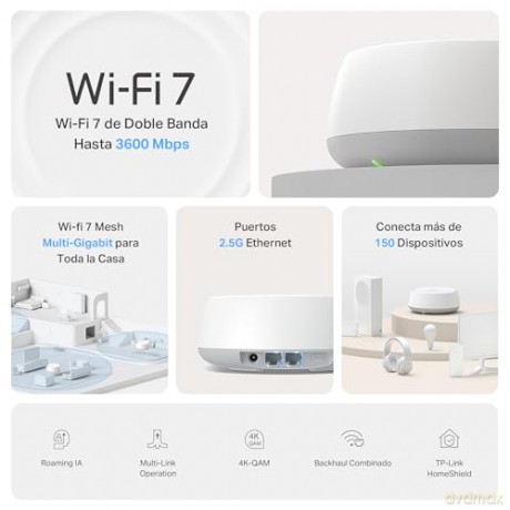 System WiFi 7 Deco BE25 (3-pak)