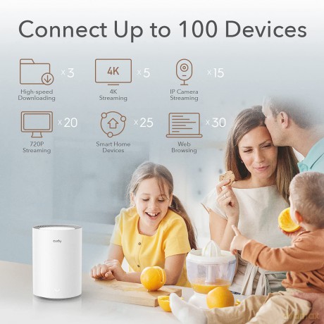 System WiFi Mesh M1800 (3-Pack) AX1800