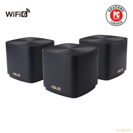 System WiFi ZenWiFi AX Mini XD4 3-pak Czarny