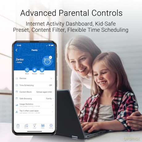 System WiFi ZenWiFi BQ16 Tri-Band WiFi 7 Mesh (1-pak)