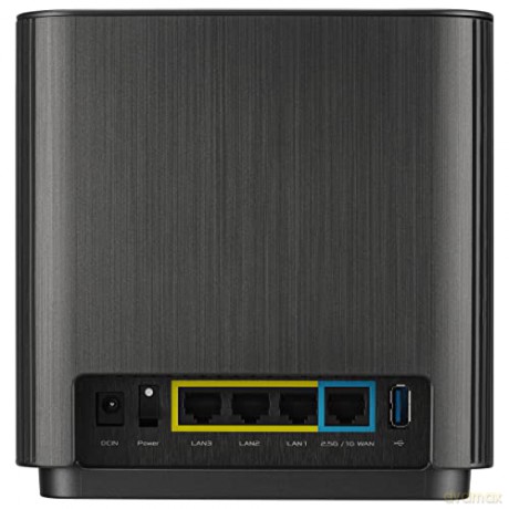 System ZenWiFi XT9 WiFi 6 AX7800 2-pak czarny