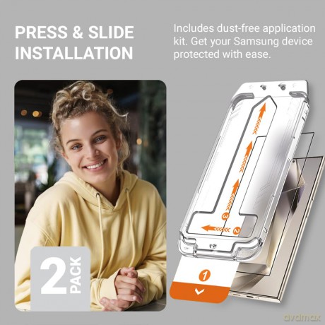 Szkło hartowane EasyShield 2-Pack - Samsung Galaxy S24 Ultra (2 sztuki)