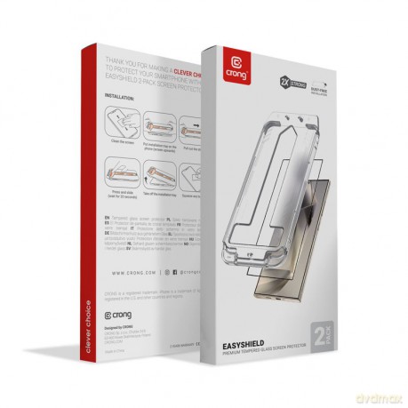 Szkło hartowane EasyShield 2-Pack - Samsung Galaxy S25/S24 (2 sztuki)