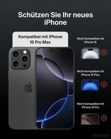 Szkło ochronne ScreenForce Invisiglass iPhone 16 Pro Max