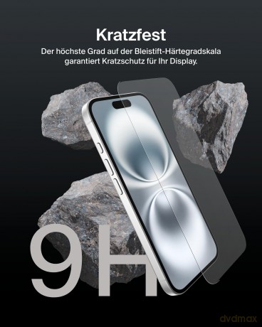 Szkło ochronne ScreenForce Invisiglass iPhone 16/15/14 Pro