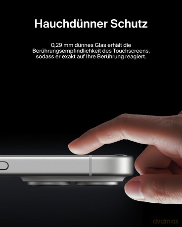 Szkło ochronne ScreenForce Invisiglass iPhone 16/15/14 Pro