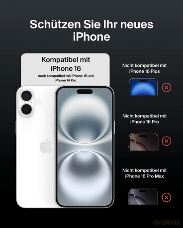Szkło ochronne ScreenForce Invisiglass Privacy iP 16/15/14Pro