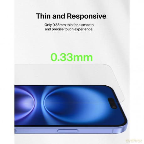 Szkło ochronne ScreenForce Tempered glass do iPhone 16 Plus/15 Plus/14 Pro Max