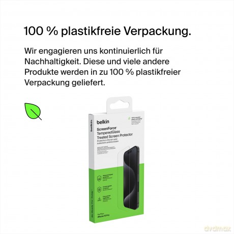 Szkło ochronne ScreenForce Tempered glass iPhone 15 Pro