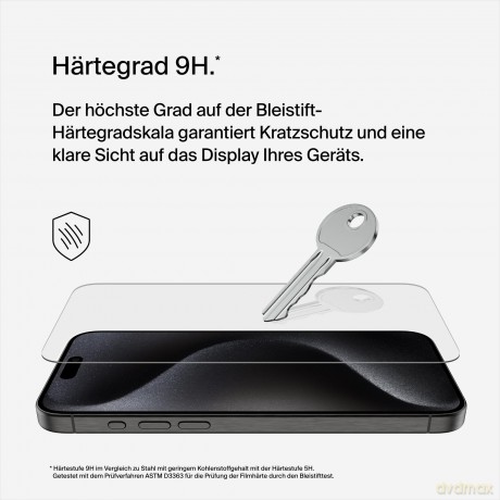 Szkło ochronne ScreenForce Tempered glass iPhone 15 Pro Max