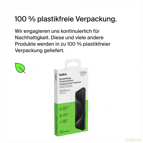 Szkło ochronne ScreenForce Tempered glass iPhone 15 Pro Max