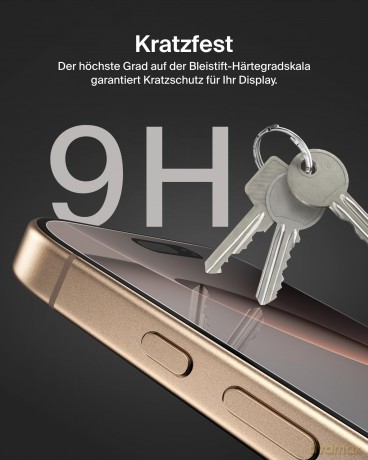 Szkło ochronne ScreenForce Tempered glass iPhone 16 pro