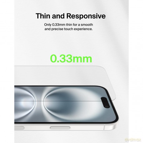 Szkło ochronne ScreenForce TemperedGlass do iPhone 16/15/14 Pro