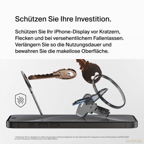 Szkło ochronne ScreenForce Ultra glass iPhone 15 pro max