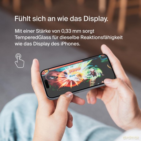 Szkło ochronne ScreenForce UltraFlass Privacy filter iPhone 15 Pro