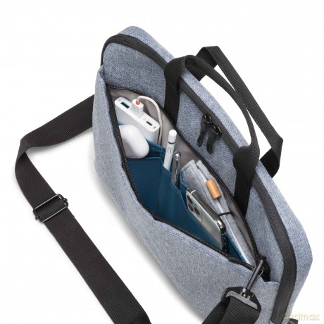 Torba do notebooka Eco Slim Case Motion 14-15.6 cali, niebieski jeans