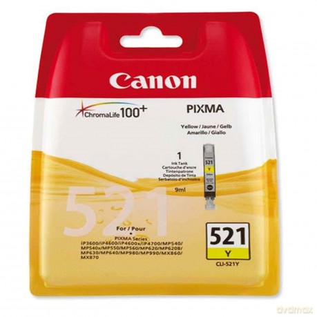 Tusz CLI-521 YELLOW 2936B001