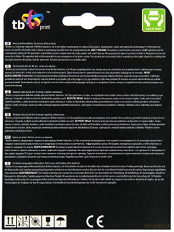 Tusz do Brother LC123 TBB-LC123B BK