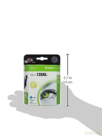 Tusz do Brother LC125XL TBB-LC125XLC CY