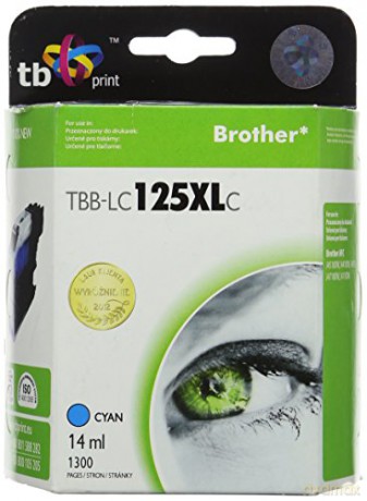 Tusz do Brother LC125XL TBB-LC125XLC CY