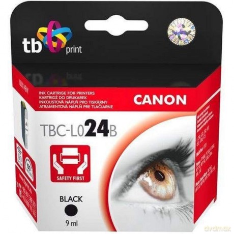 Tusz do Canon BCI24B TBC-L024B BK 100% nowy
