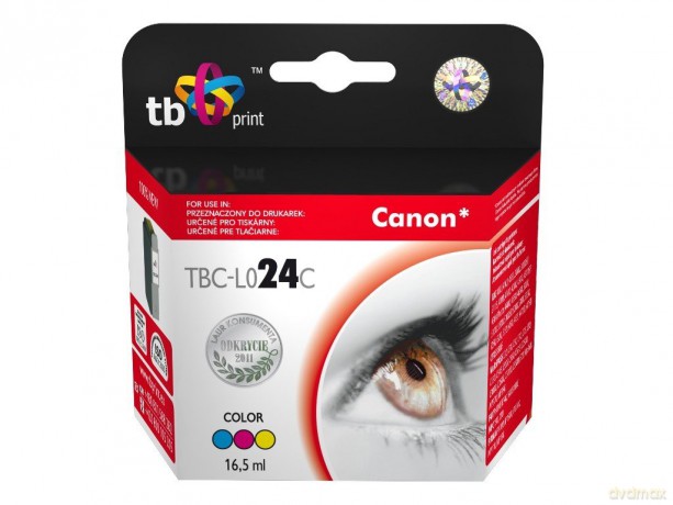 Tusz do Canon BCI24C TBC-L024C Colour 100% nowy