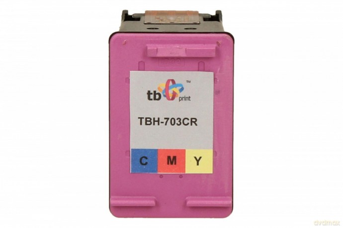 Tusz do HP DJ D730/F735 (HP nr 703 CD888AE) TBH-703CR Kolor ref.
