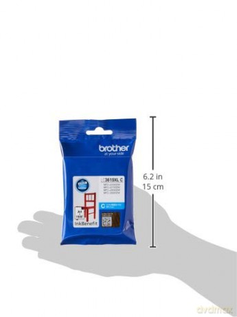 Tusz LC3619C 1500 stron do DCP/MFC-J2330/3530/3930