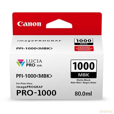 Tusz PFI-1000 MATTE BLACK 0545C001