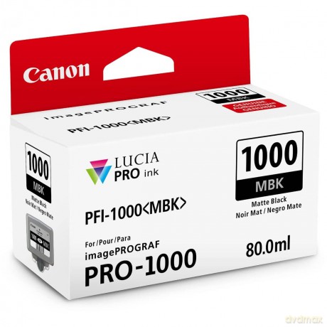 Tusz PFI-1000 MATTE BLACK 0545C001