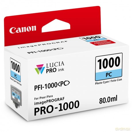 Tusz PFI-1000 PHOTO CYAN 0550C001
