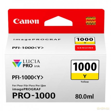 Tusz PFI-1000 YELLOW 0549C001