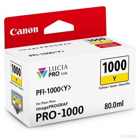 Tusz PFI-1000 YELLOW 0549C001