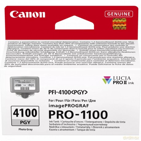 Tusz PFI-4100 PHOTO GRAY 6784C001