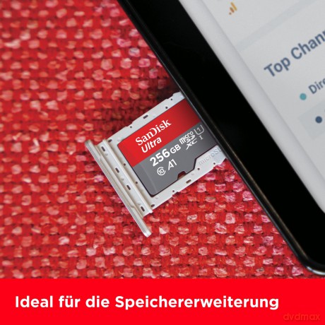 Ultra microSDXC 256GB 150MB/s A1 + Adapter SD